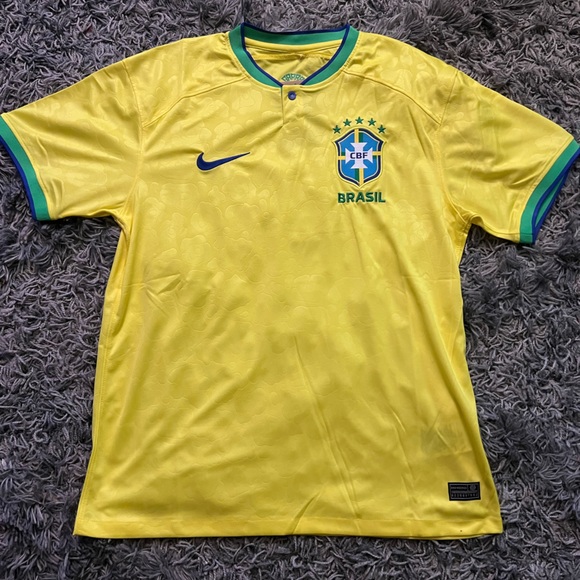 Brazil men’s soccer jersey new 2022 players Brazil hombre - Picture 1 of 4